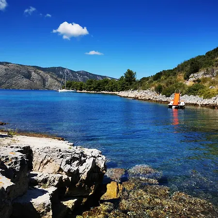 Secluded House With Private Beach Adria *