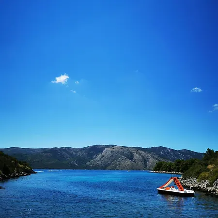 Secluded House With Private Beach Adria