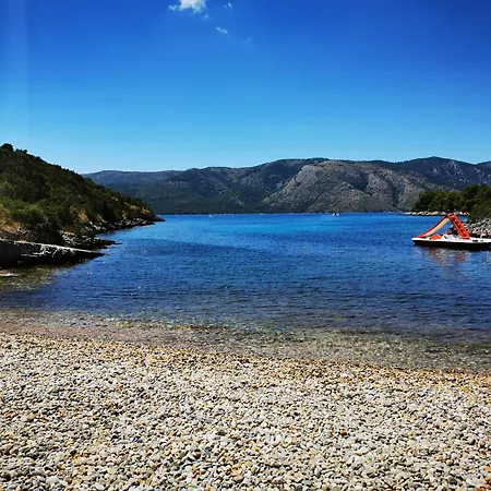 Secluded House With Private Beach Adria *