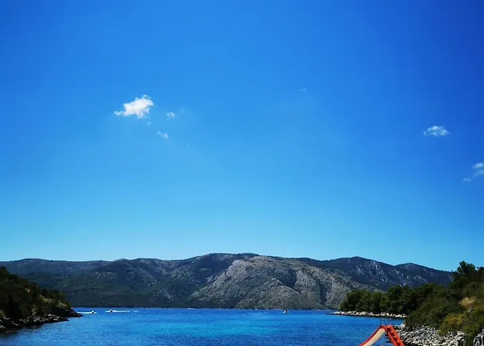 Secluded House With Private Beach Adria