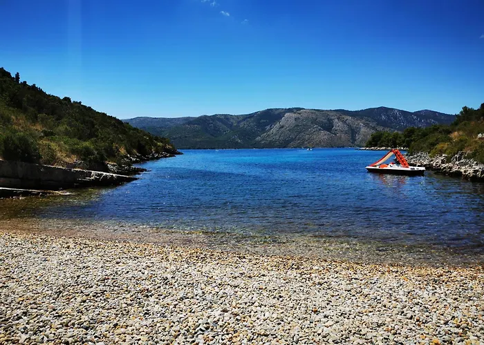 Secluded House With Private Beach Adria *