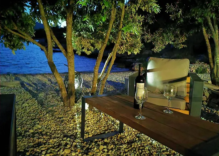 Secluded House With Private Beach Adria *
